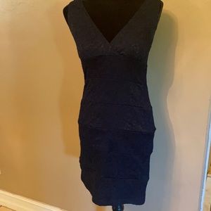 Enfocus Studio navy lace dress